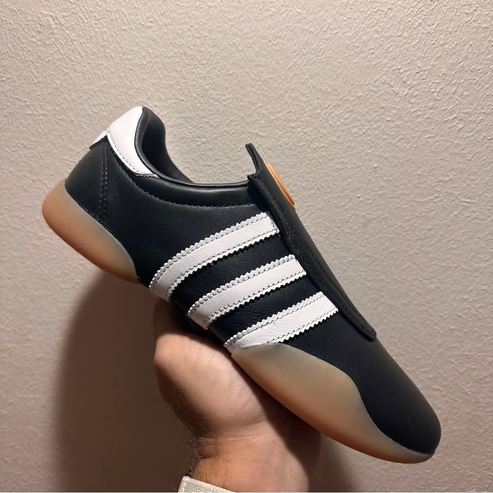 Adidas Women's Black and White Sneakers
